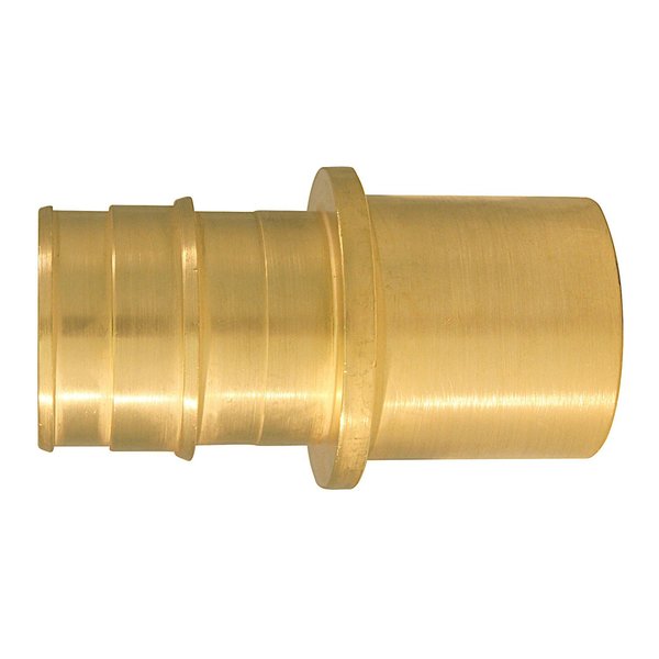 Apollo PEX-A 1 in. Expansion PEX in to X 1 in. D Sweat Brass Male Adapter EPXMSA11